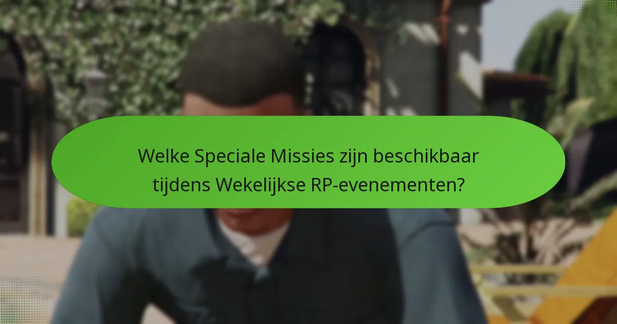 Welke Unieke Beloningen kunnen spelers verdienen van Wekelijkse RP-evenementen?